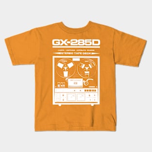 AKAI gx285 Reel to Reel Tape Recorder White Kids T-Shirt